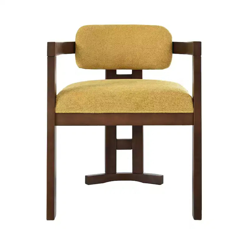 Set da pranzo rotondo 3 pezzi, legno di betulla e struttura in alluminio, sedie imbottite con braccioli, 2 posti a sedere