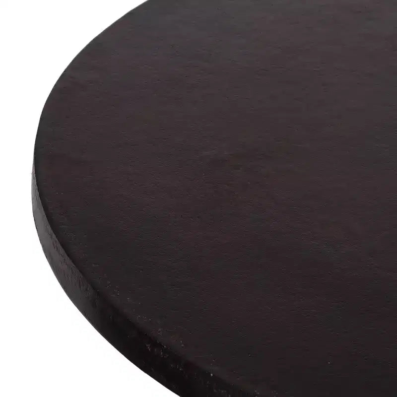 Set da pranzo rotondo 3 pezzi, legno di betulla e struttura in alluminio, sedie imbottite con braccioli, 2 posti a sedere