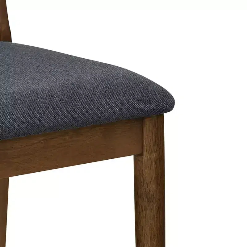 Set di 2 moderni sgabelli da bancone in legno di Hevea rivestiti con schienale in corda intrecciata