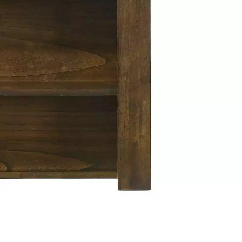 Mobile Contenitore Decorativo, Finitura Rovere, Legno e Composito di Legno, Nessun Montaggio Richiesto