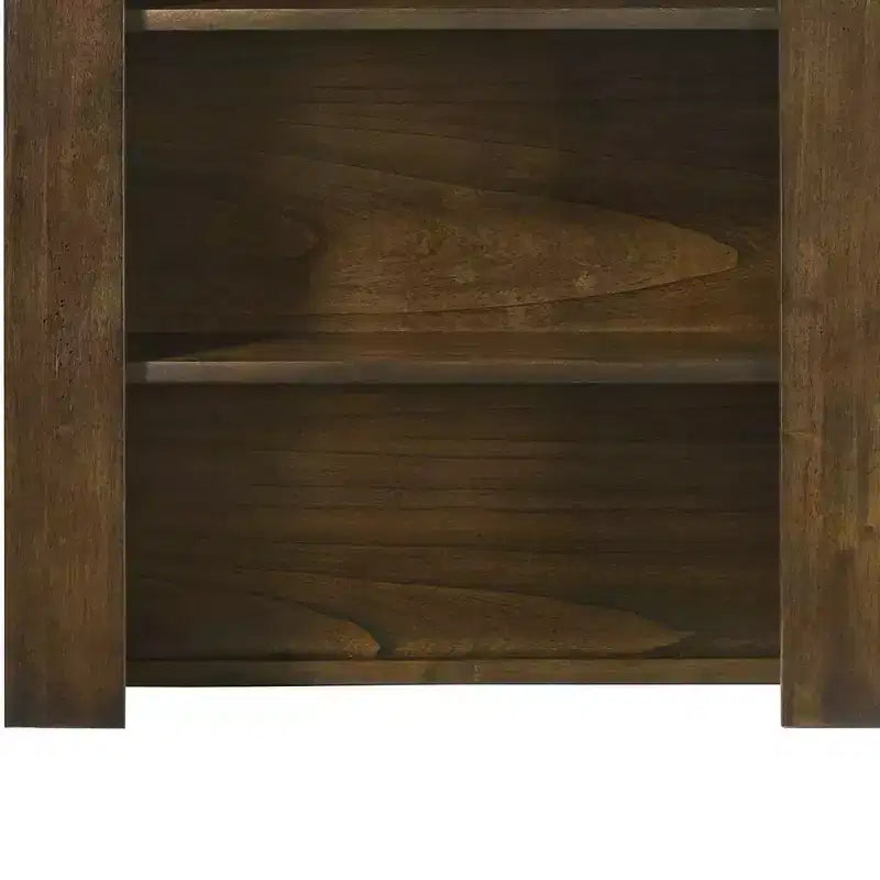 Mobile Contenitore Decorativo, Finitura Rovere, Legno e Composito di Legno, Nessun Montaggio Richiesto