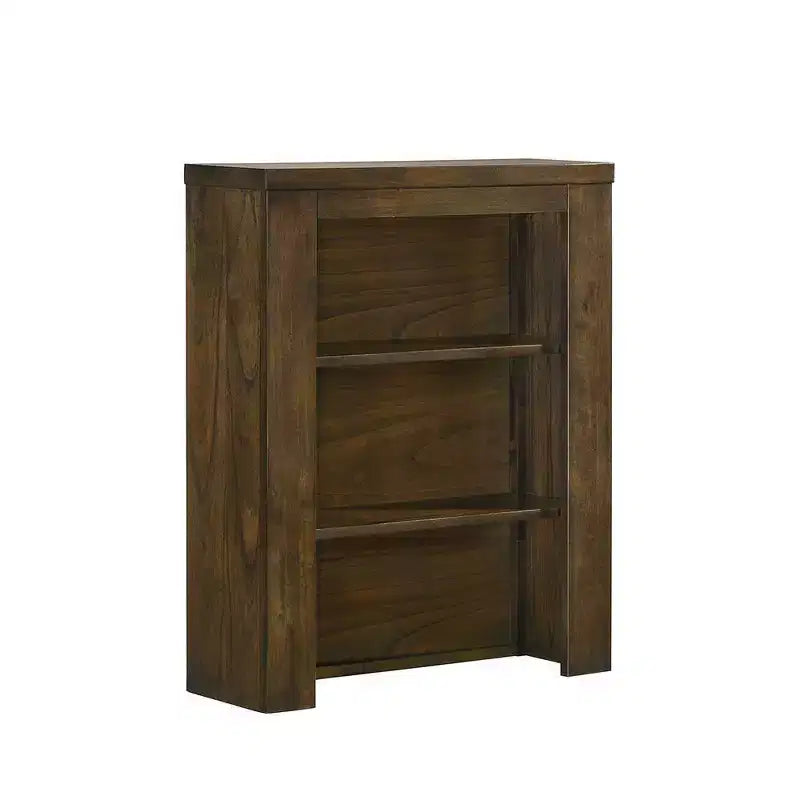 Mobile Contenitore Decorativo, Finitura Rovere, Legno e Composito di Legno, Nessun Montaggio Richiesto