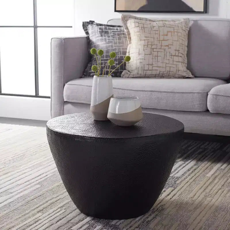 Tavolino da Caffè Moderno in Legno, Elegante Tavolino da Salotto con Contenitore